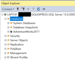 Object Explorer
