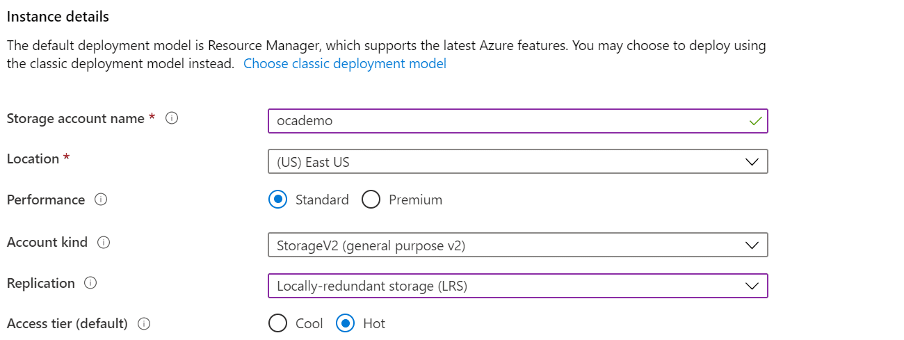 Deployment Model 