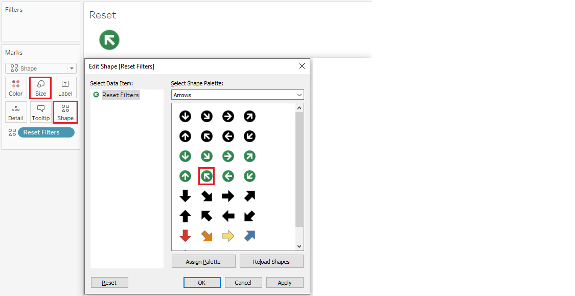 Modifying Shapes