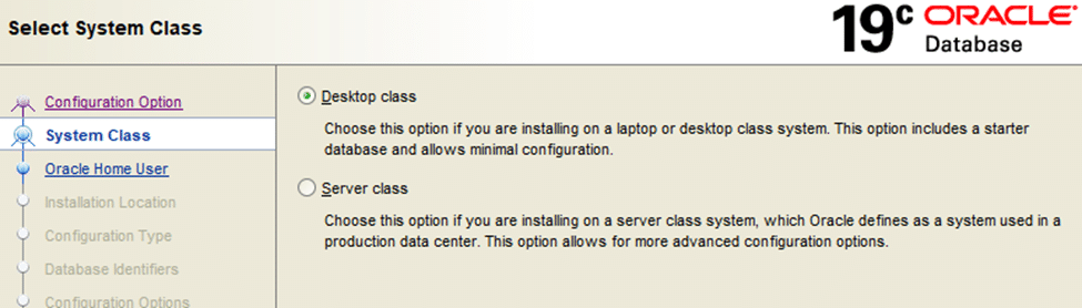 Select System Class